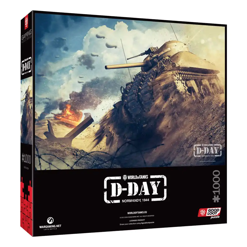 World of Tanks Gaming Puzzle D-Day (1000 pieces) termékfotó