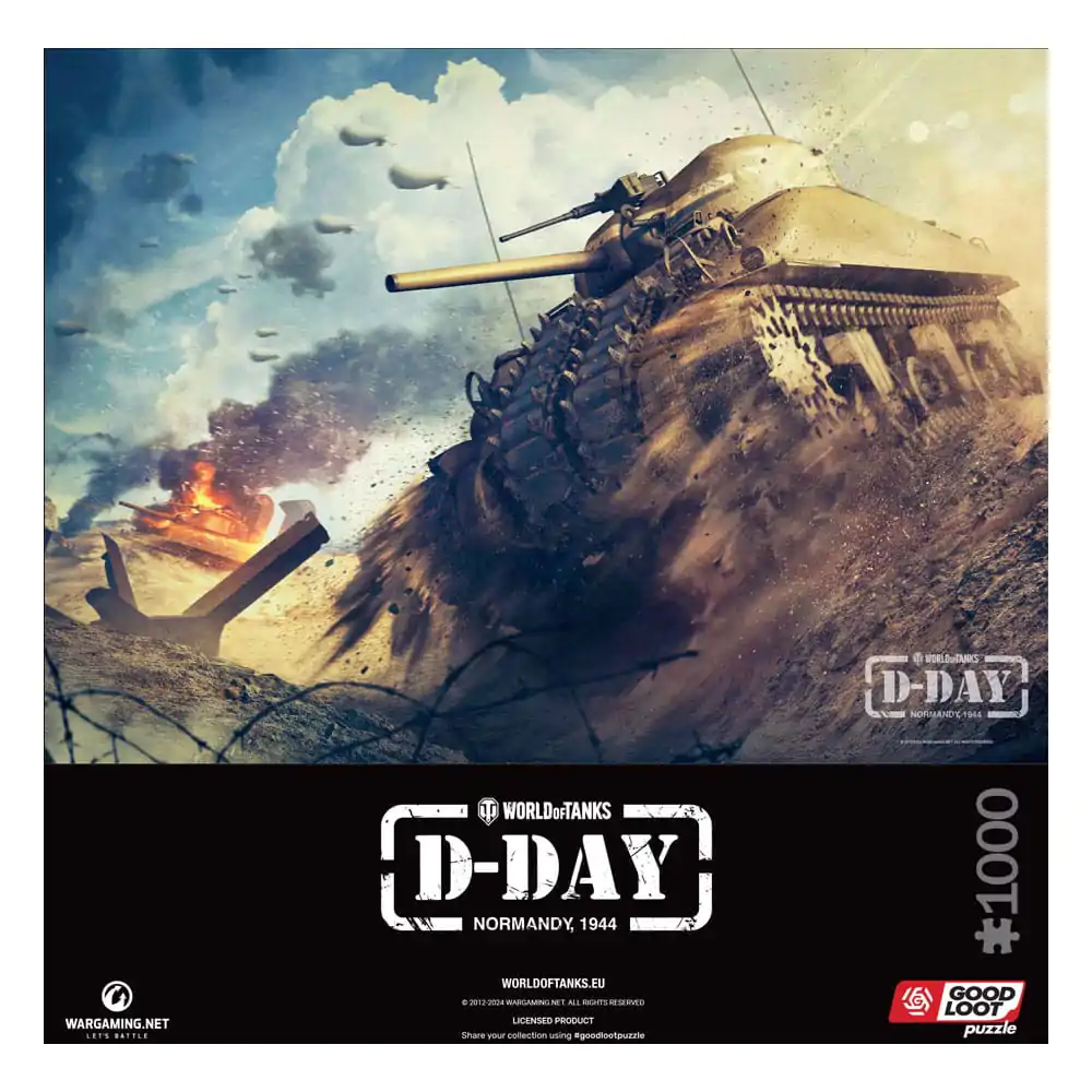 World of Tanks Gaming Puzzle D-Day (1000 pieces) termékfotó