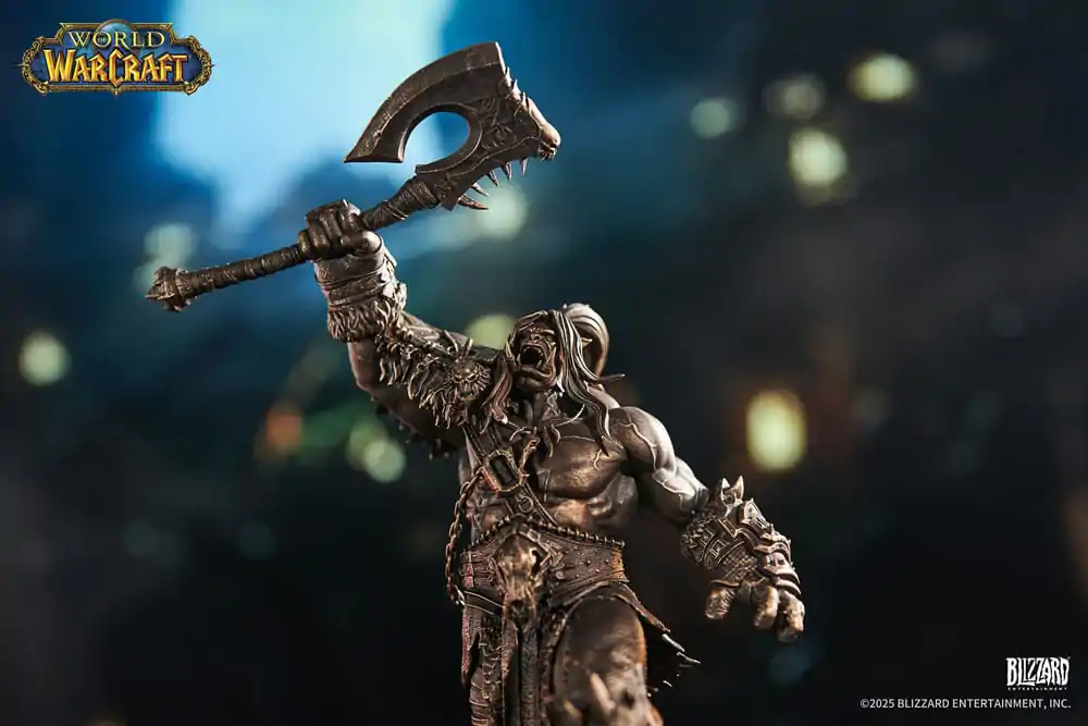 World of Warcraft Statue 1/10 Bronze Coloured Edition Grommash Hellscream 31 cm product photo