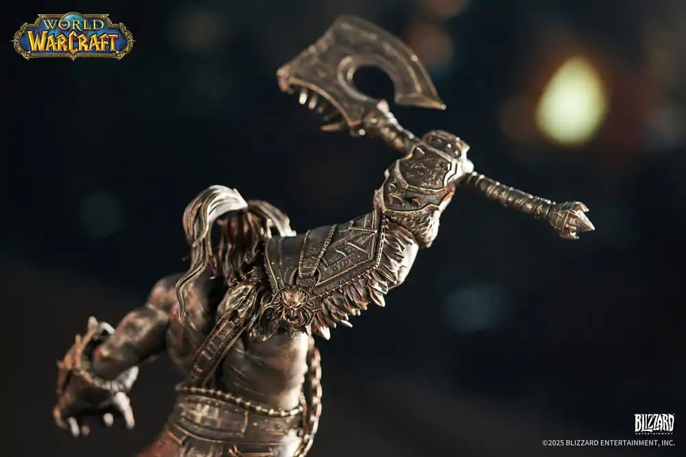 World of Warcraft Statue 1/10 Bronze Coloured Edition Grommash Hellscream 31 cm product photo