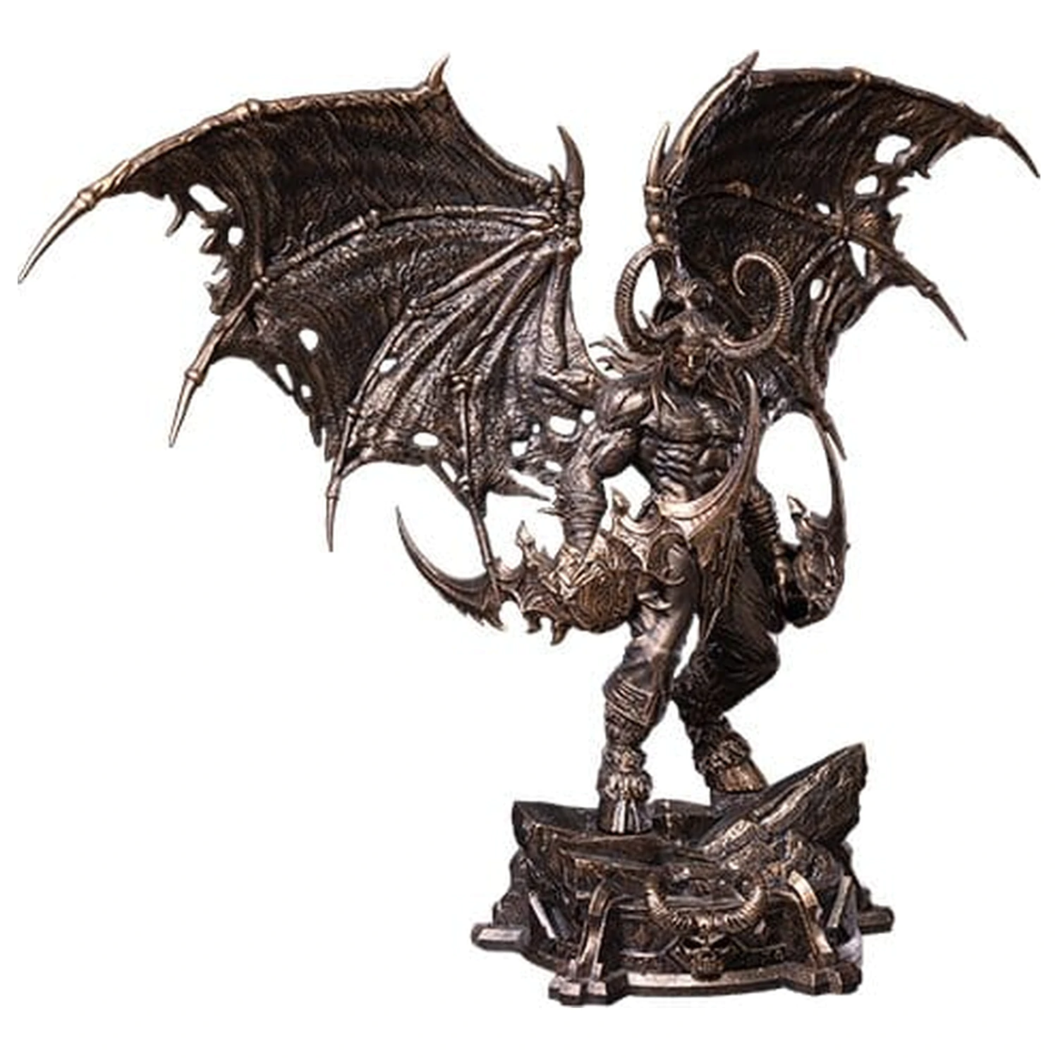 World of Warcraft 1/10 Scale Statue Illidan Stormrage (Bronze-Colored) 34 cm product photo