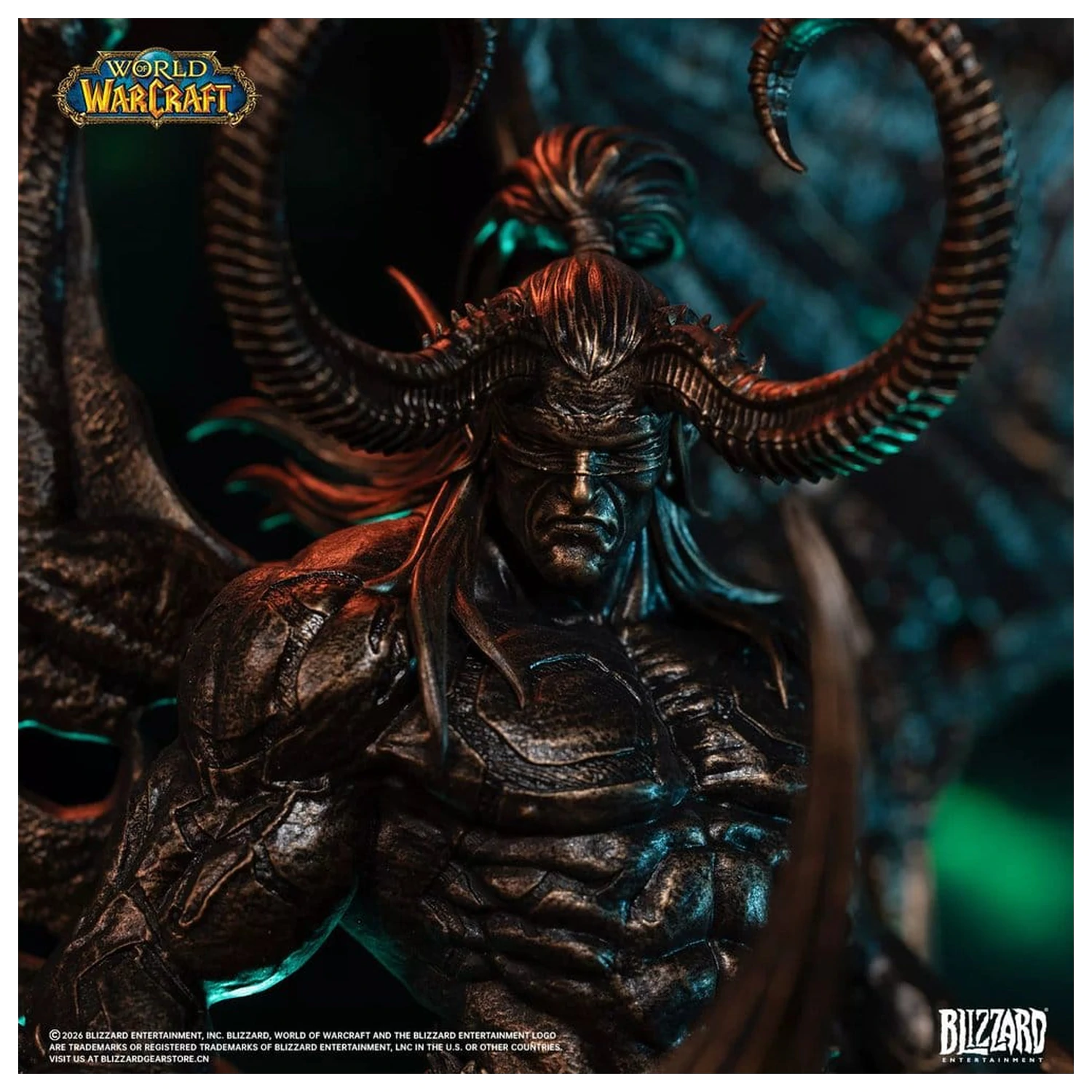 World of Warcraft 1/10 Scale Statue Illidan Stormrage (Bronze-Colored) 34 cm product photo