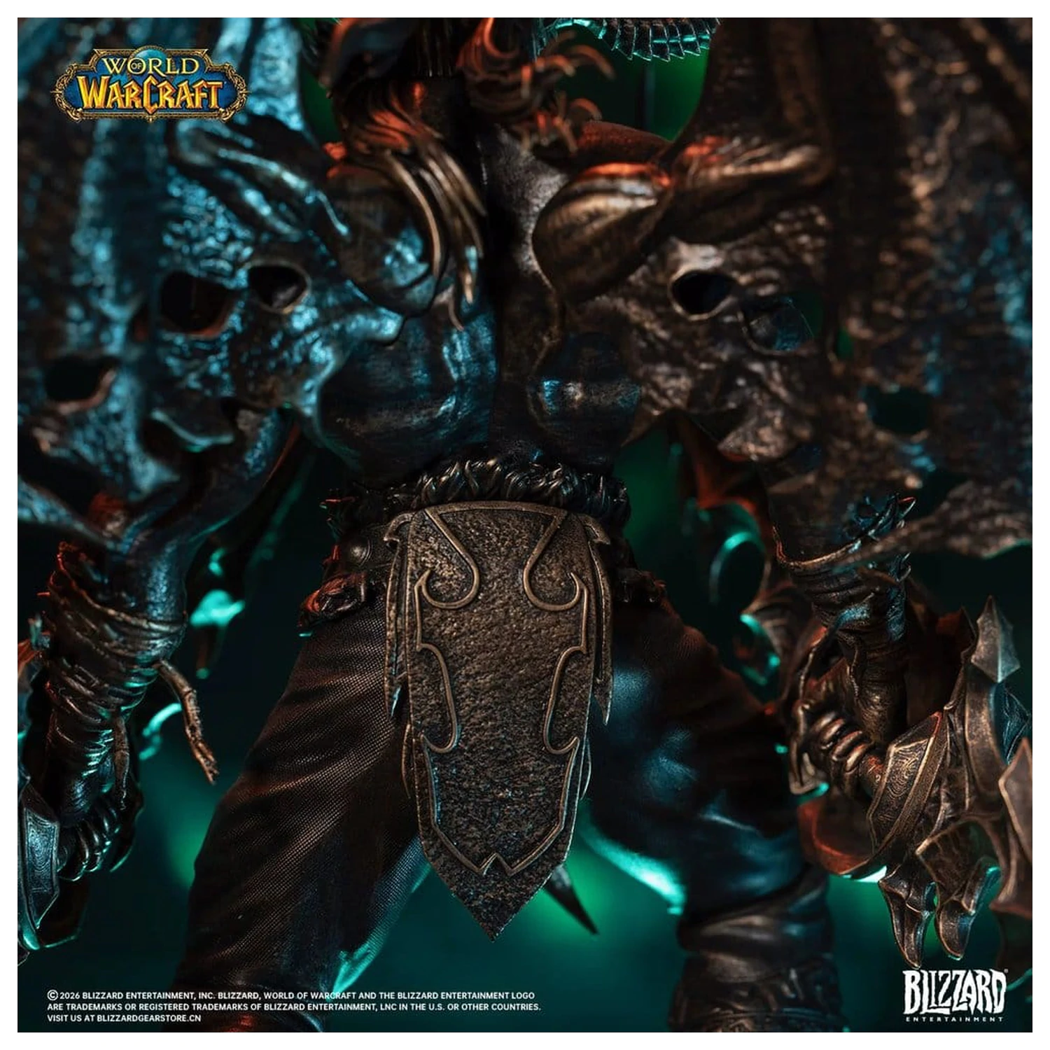World of Warcraft 1/10 Scale Statue Illidan Stormrage (Bronze-Colored) 34 cm product photo