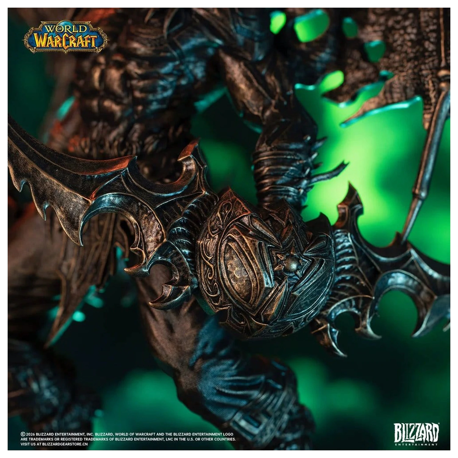 World of Warcraft 1/10 Scale Statue Illidan Stormrage (Bronze-Colored) 34 cm product photo