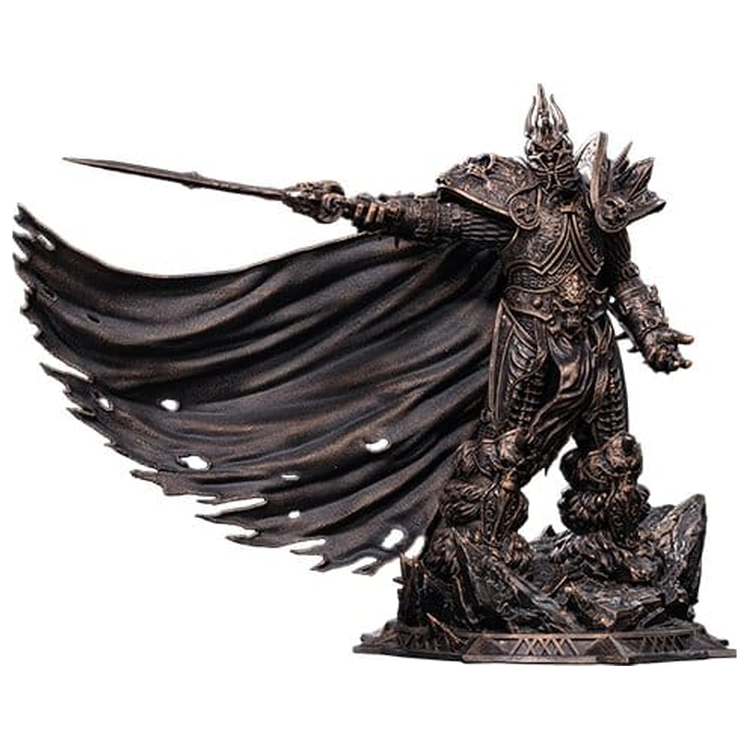 World of Warcraft Statue 1/10 The Lich King (Bronze-Colored Edition) 27 cm product photo