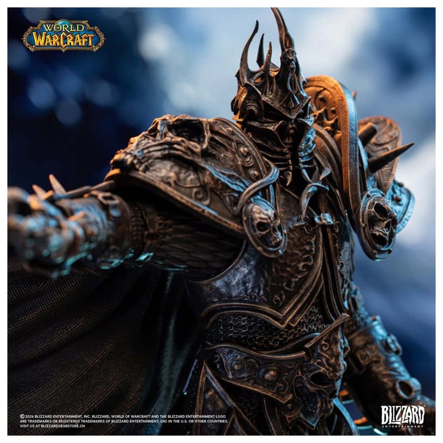 World of Warcraft Statue 1/10 The Lich King (Bronze-Colored Edition) 27 cm product photo