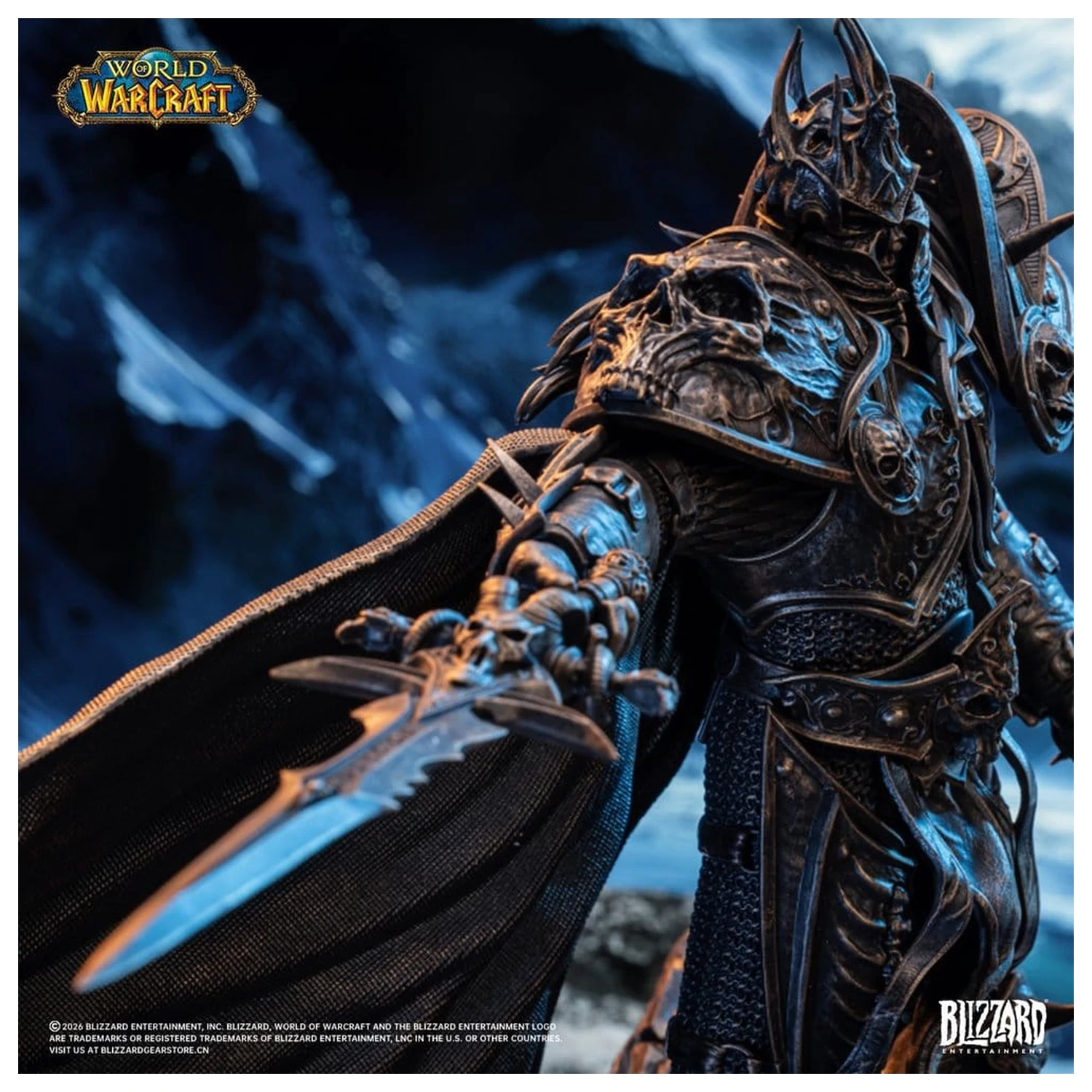 World of Warcraft Statue 1/10 The Lich King (Bronze-Colored Edition) 27 cm product photo