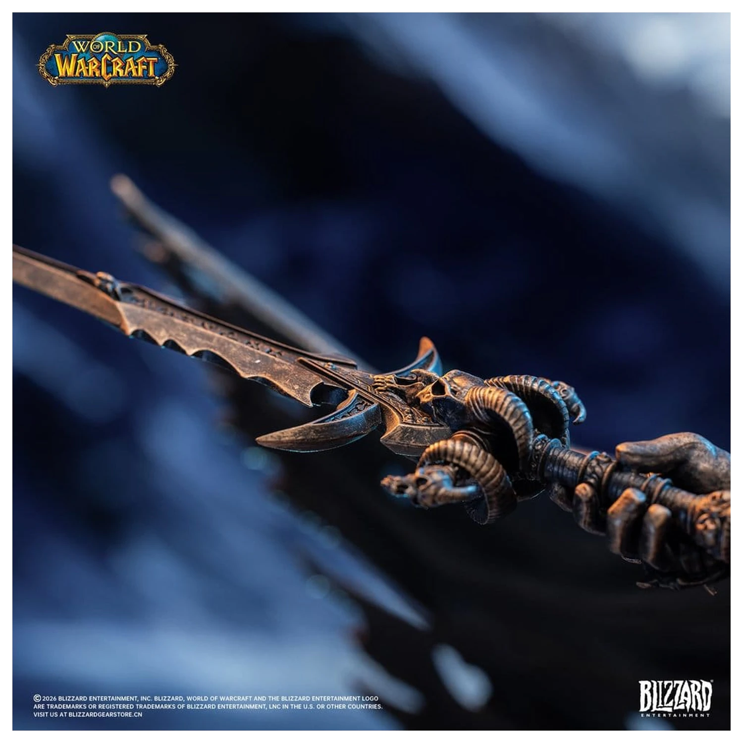 World of Warcraft Statue 1/10 The Lich King (Bronze-Colored Edition) 27 cm product photo