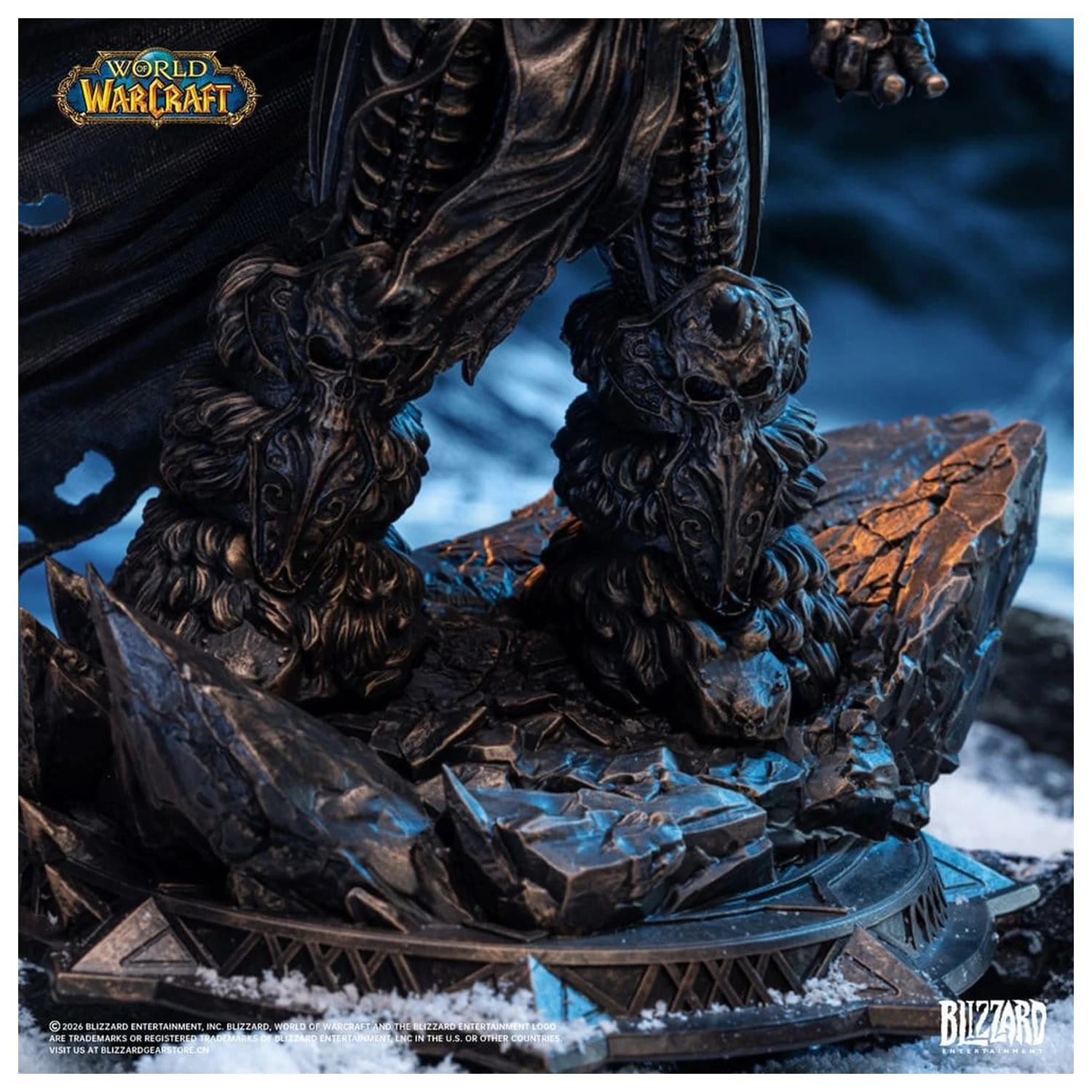 World of Warcraft Statue 1/10 The Lich King (Bronze-Colored Edition) 27 cm product photo