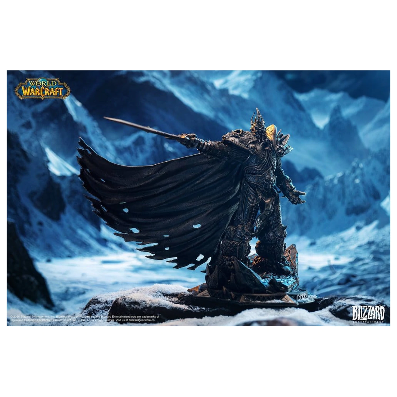 World of Warcraft Statue 1/10 The Lich King (Bronze-Colored Edition) 27 cm product photo