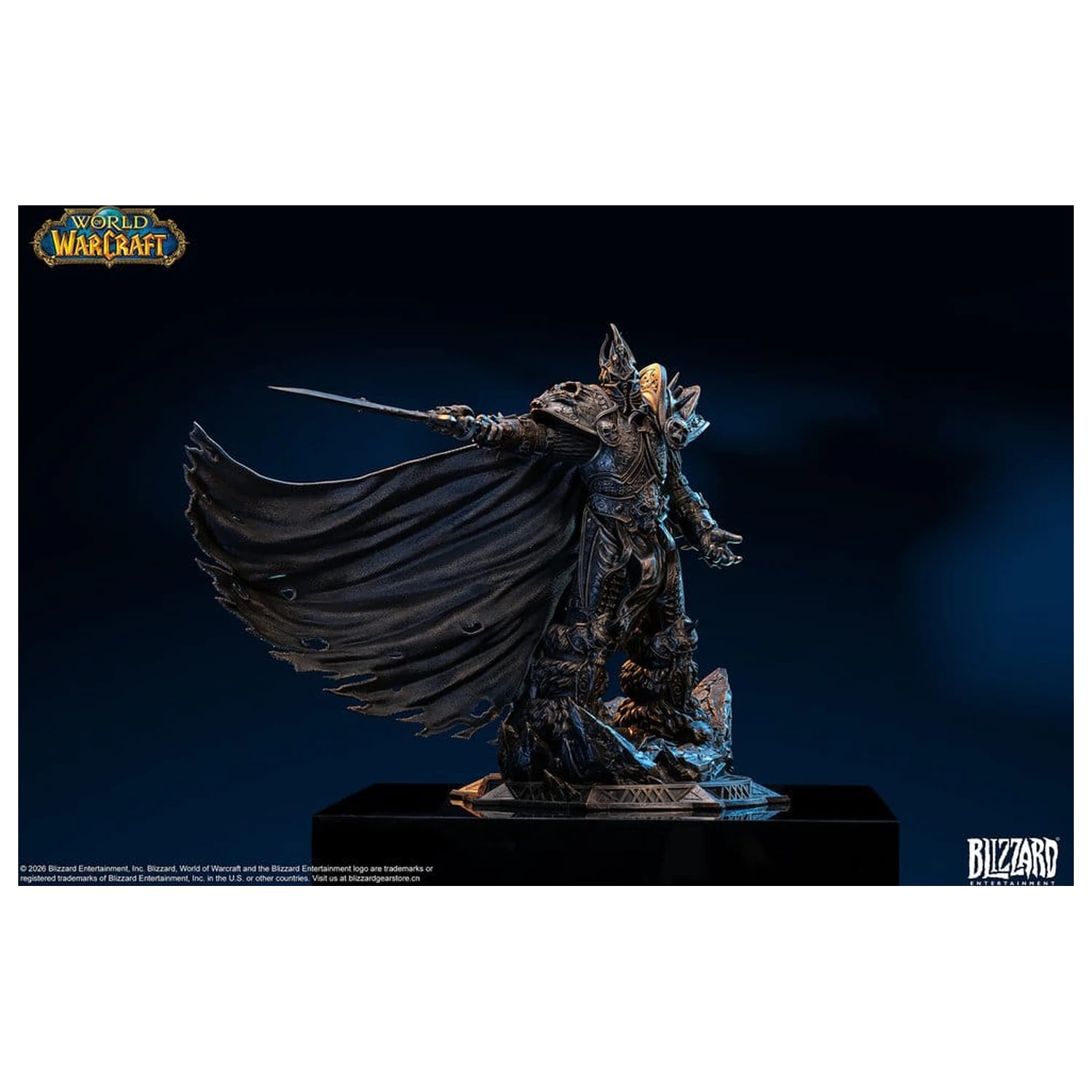 World of Warcraft Statue 1/10 The Lich King (Bronze-Colored Edition) 27 cm product photo