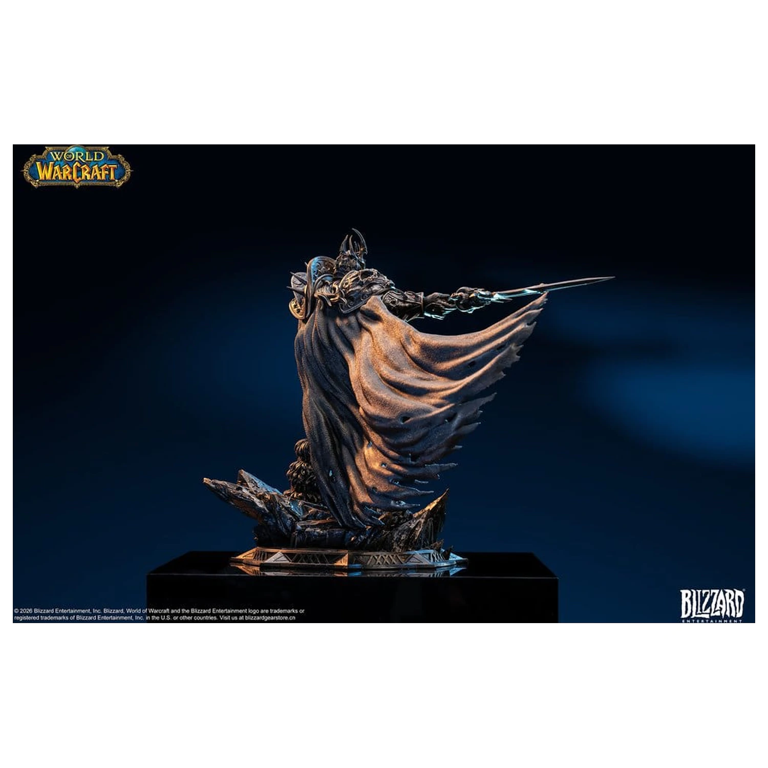 World of Warcraft Statue 1/10 The Lich King (Bronze-Colored Edition) 27 cm product photo