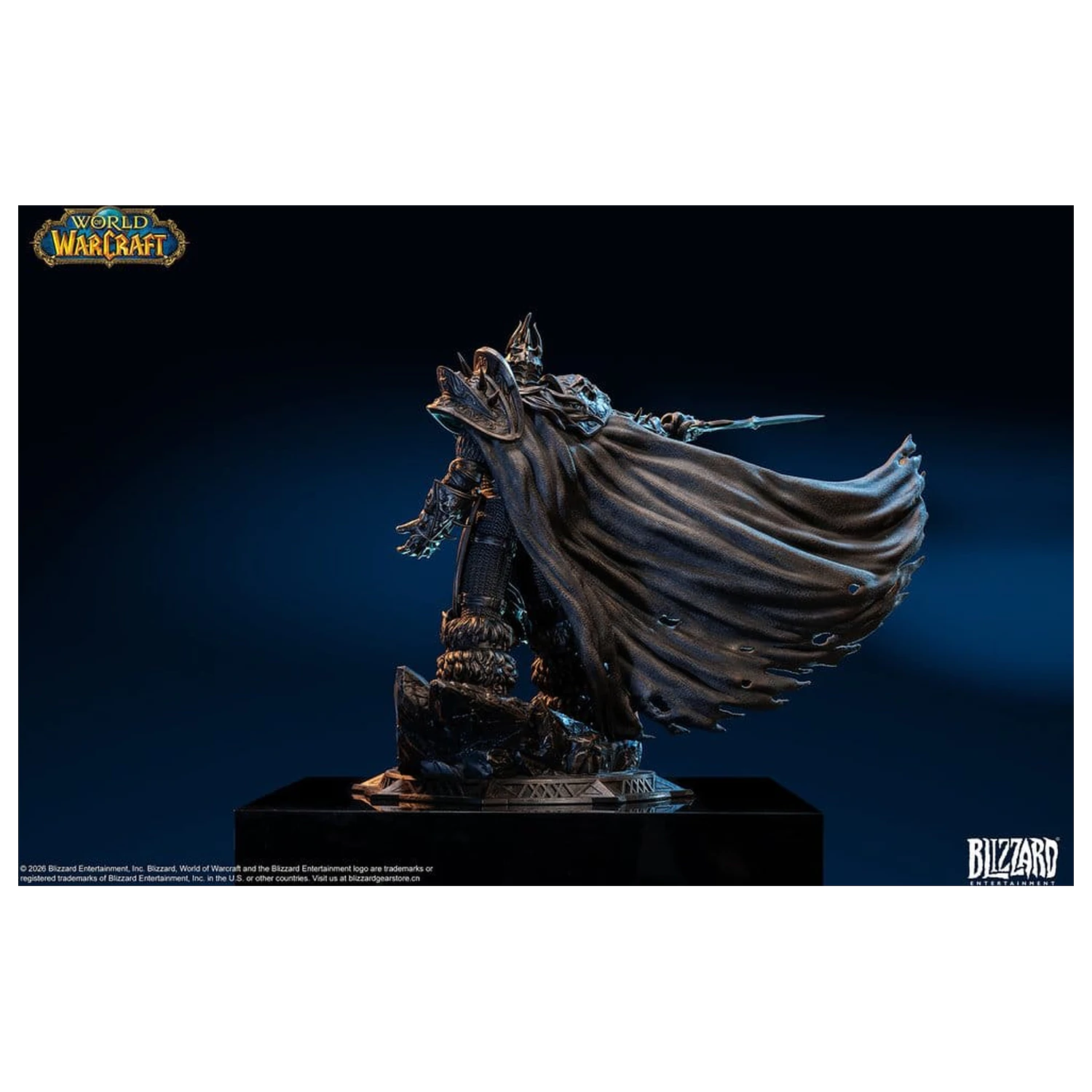 World of Warcraft Statue 1/10 The Lich King (Bronze-Colored Edition) 27 cm product photo