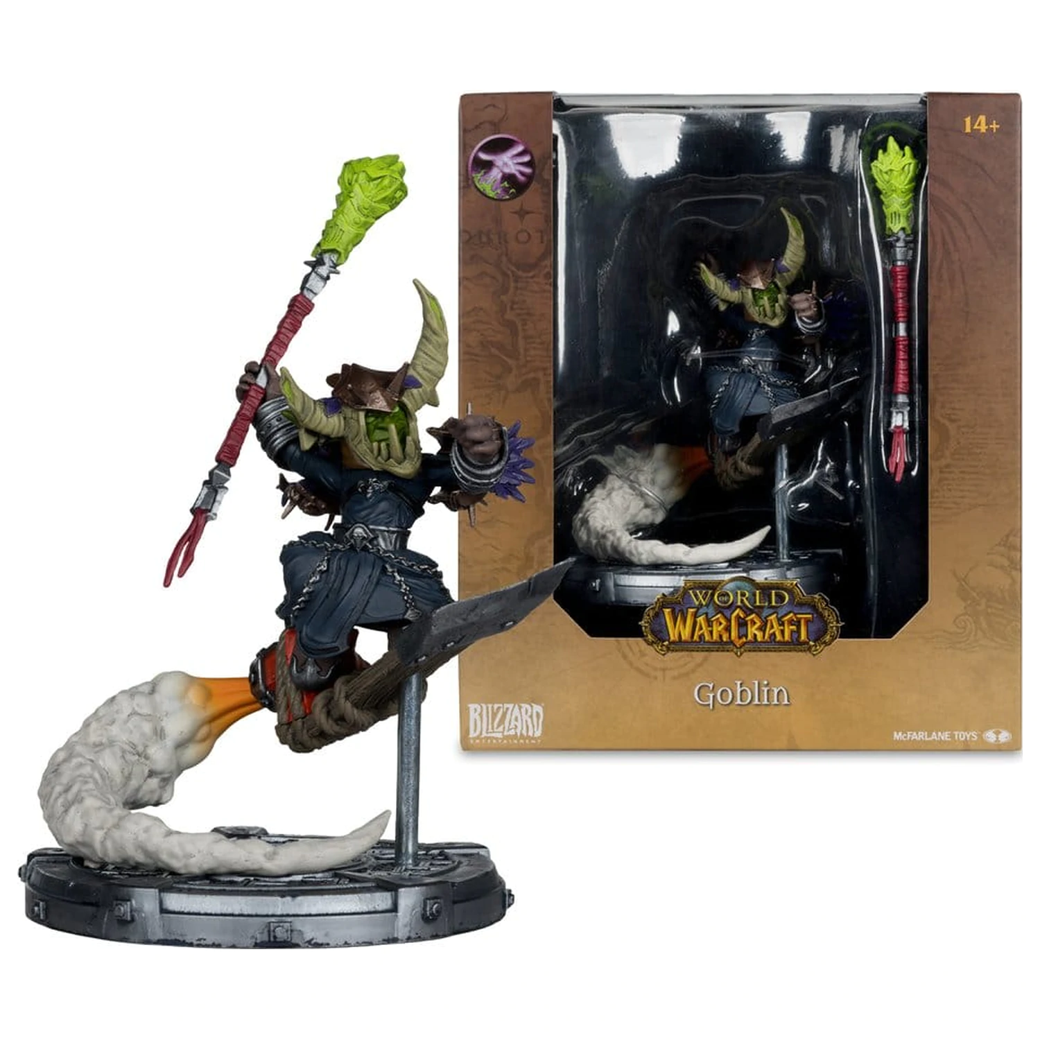 World of Warcraft 1/12 Scale Limited Edition Posed Figure Goblin 19 cm product photo