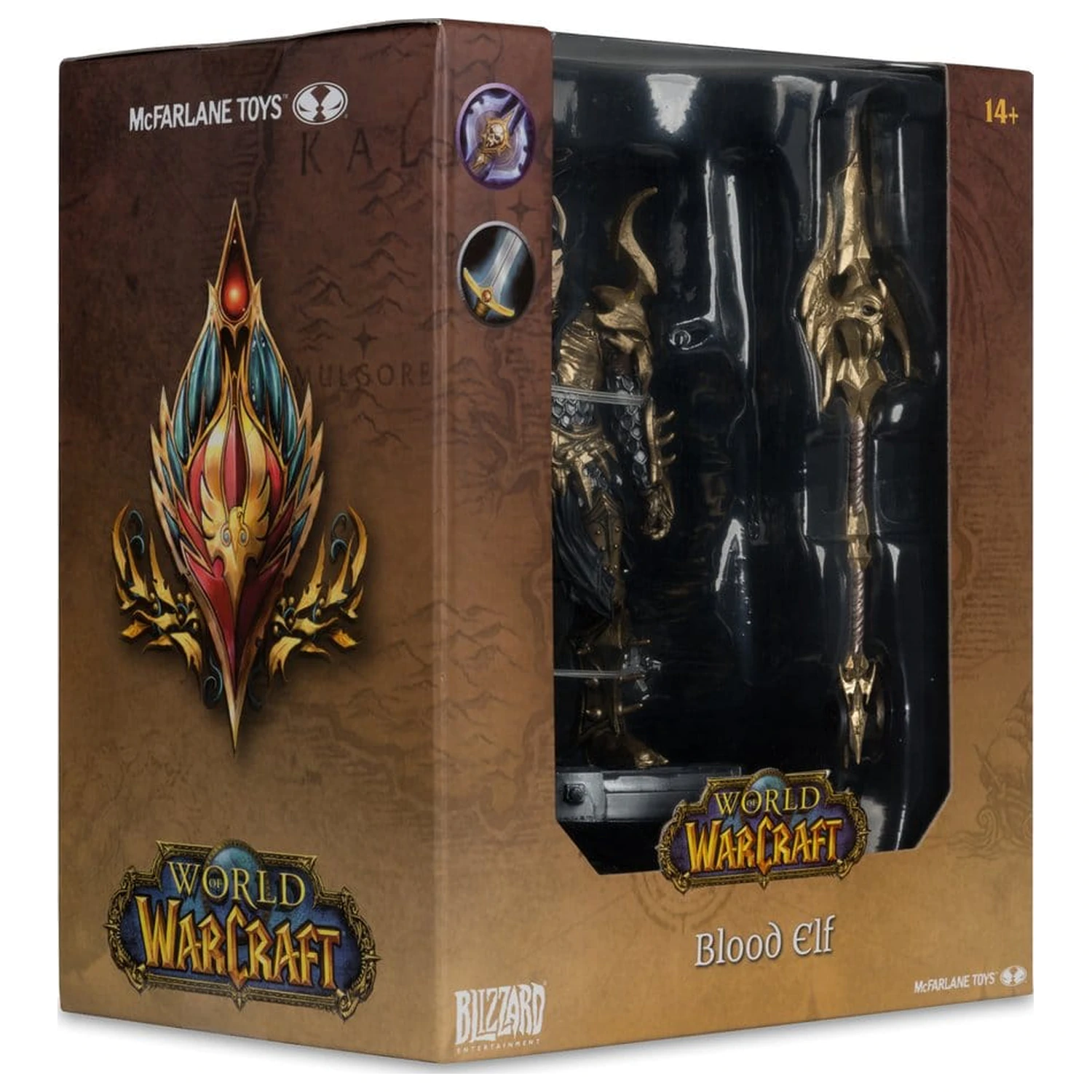 World of Warcraft 1/12 Scale Posed Figure Blood Elf Limited Edition 16 cm product photo