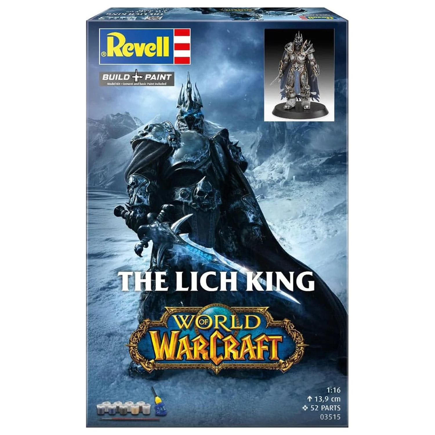 World of Warcraft Model Kit Gift Set 1/16 The Lich King 13 cm product photo