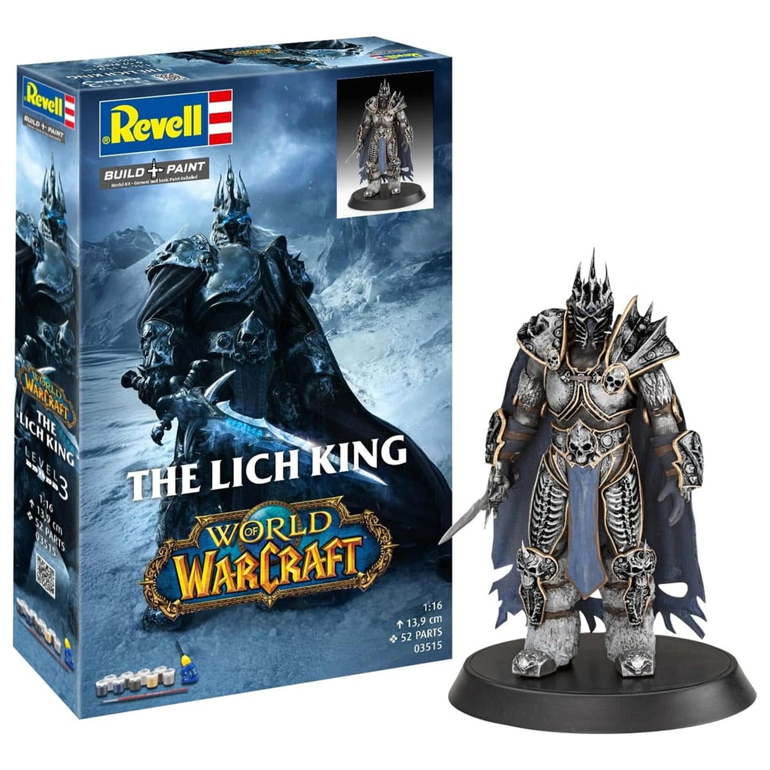 World of Warcraft Model Kit Gift Set 1/16 The Lich King 13 cm product photo
