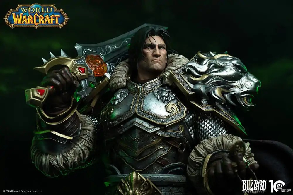World of Warcraft Bust 1/3 Varian Wrynn 46 cm product photo