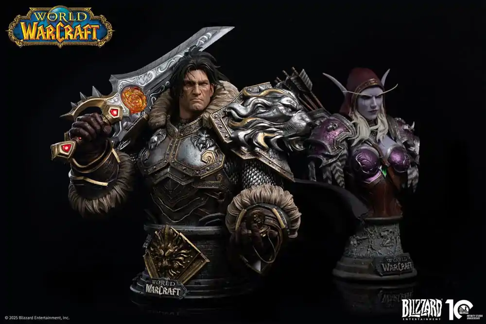 World of Warcraft Bust 1/3 Varian Wrynn 46 cm product photo