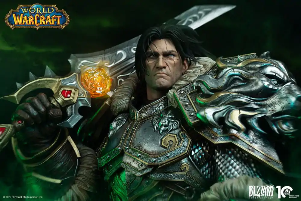 World of Warcraft Bust 1/3 Varian Wrynn 46 cm product photo