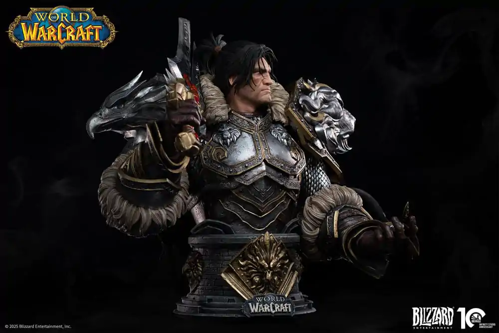 World of Warcraft Bust 1/3 Varian Wrynn 46 cm product photo