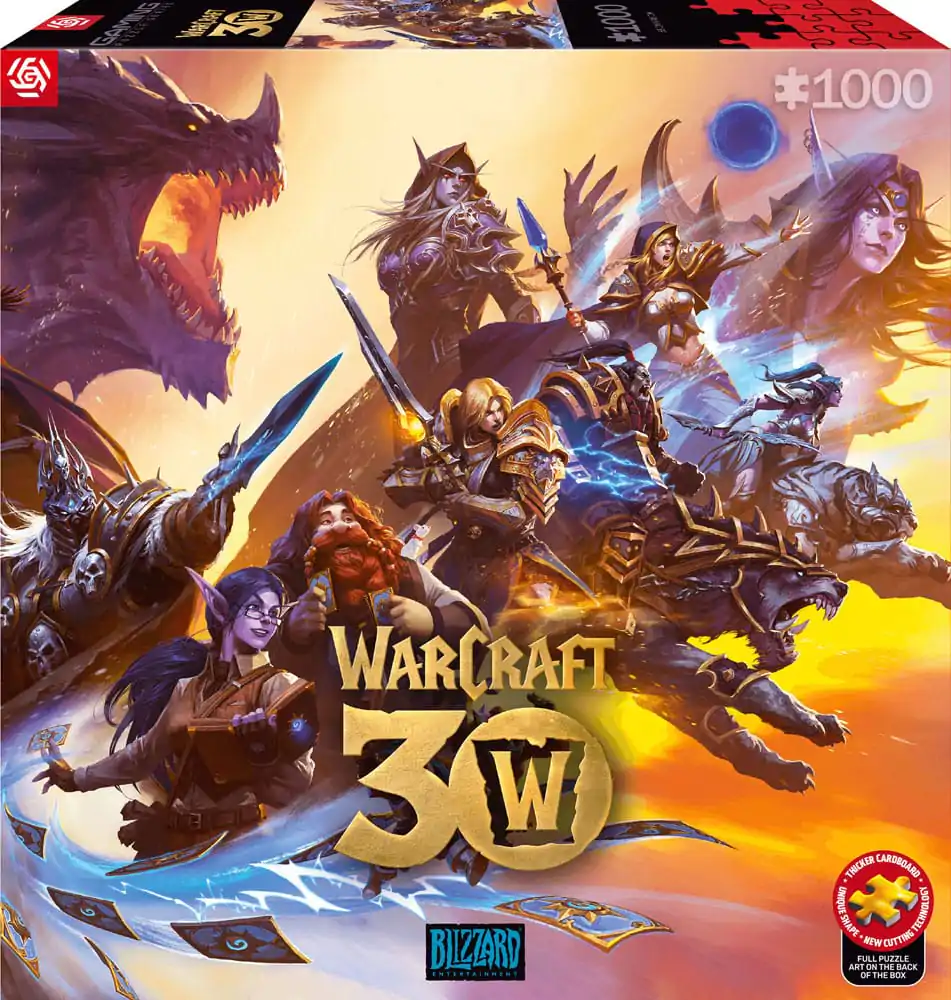 World of Warcraft Puzzle 30th Anniversary (1000 pieces)  product photo