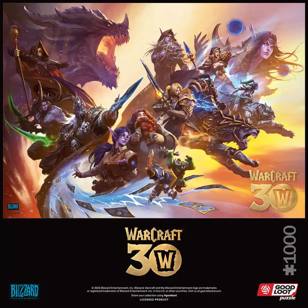 World of Warcraft Puzzle 30th Anniversary (1000 pieces)  product photo