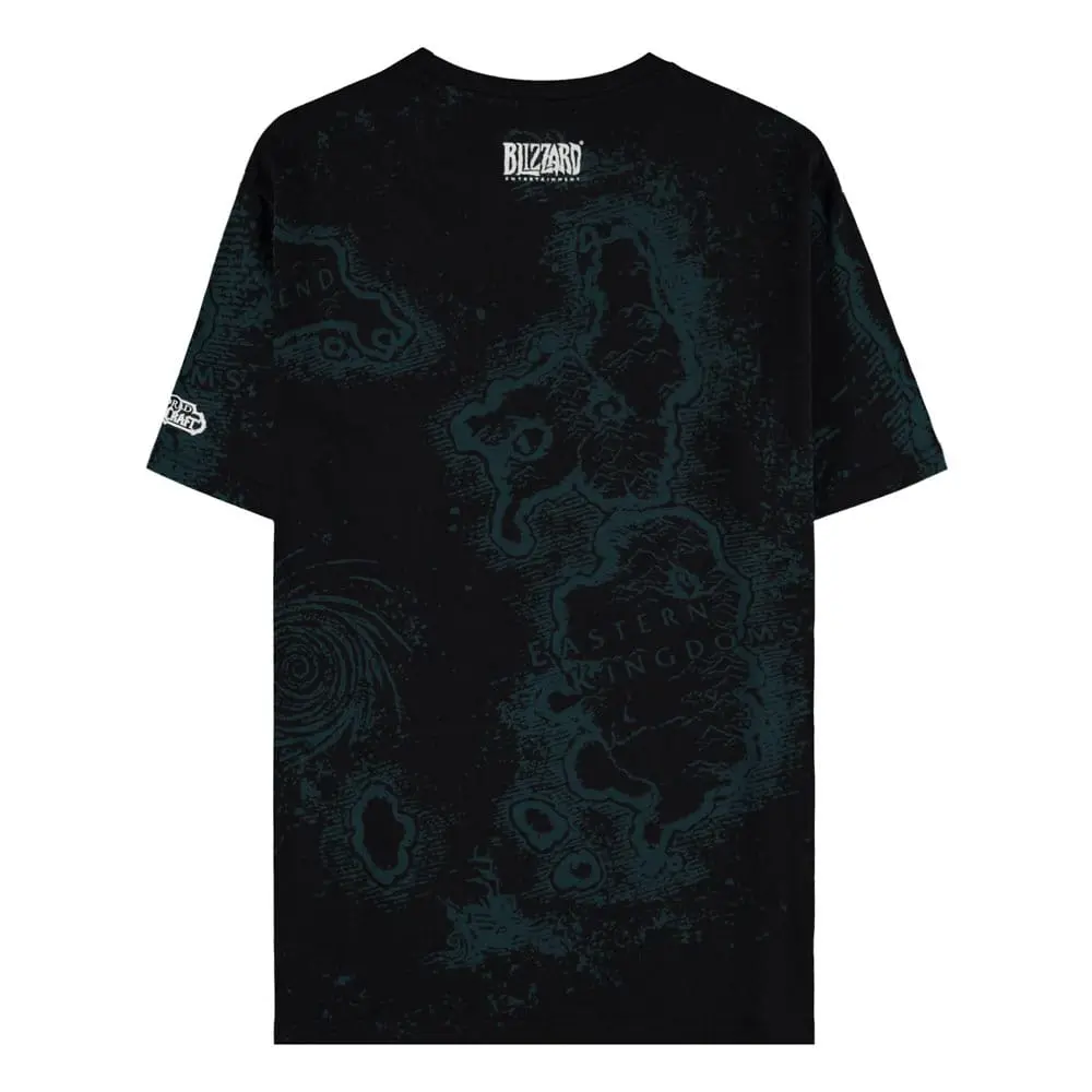 World of Warcraft Azeroth Map t-shirt termékfotó