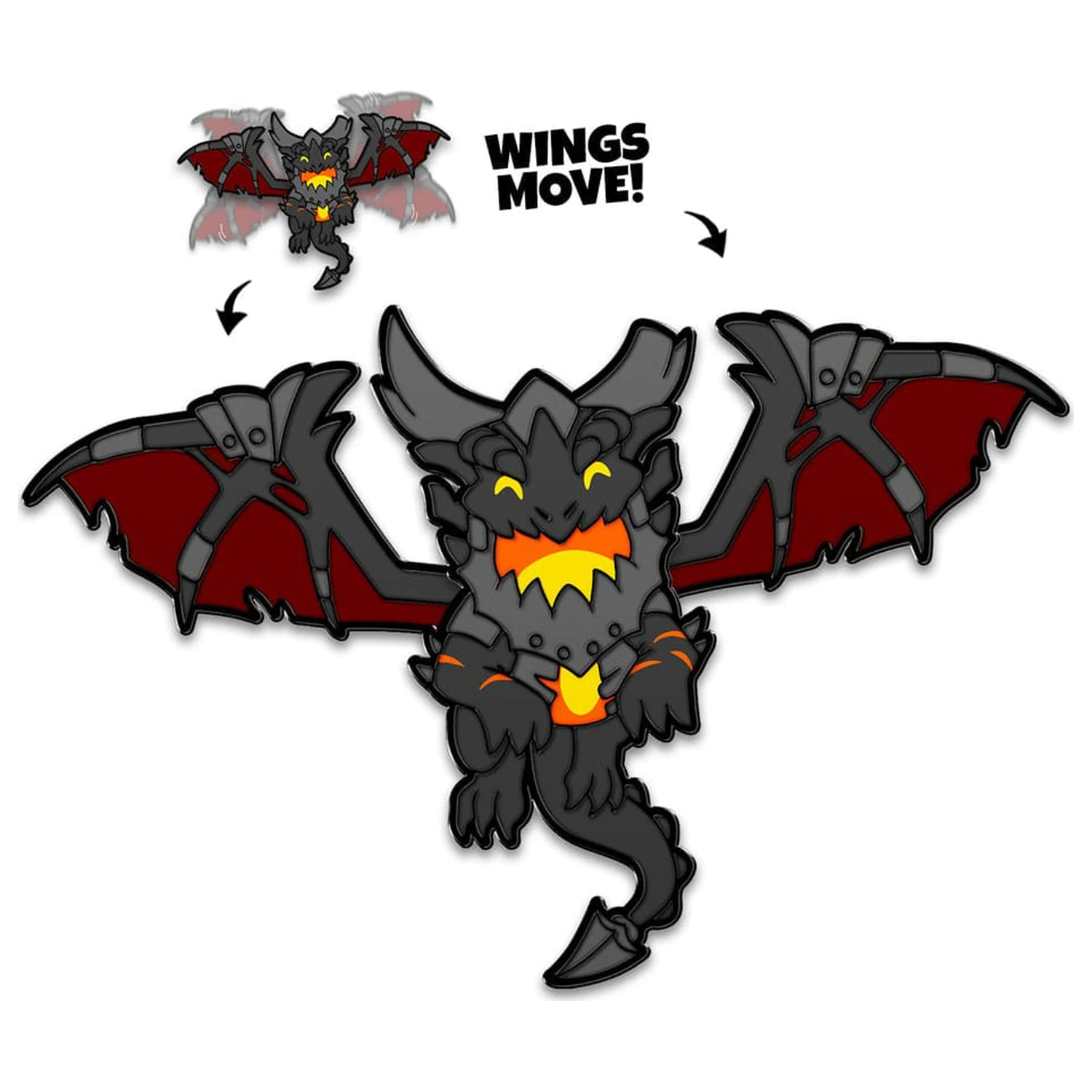 World Of Warcraft Pin Deathwing 5 cm            product photo