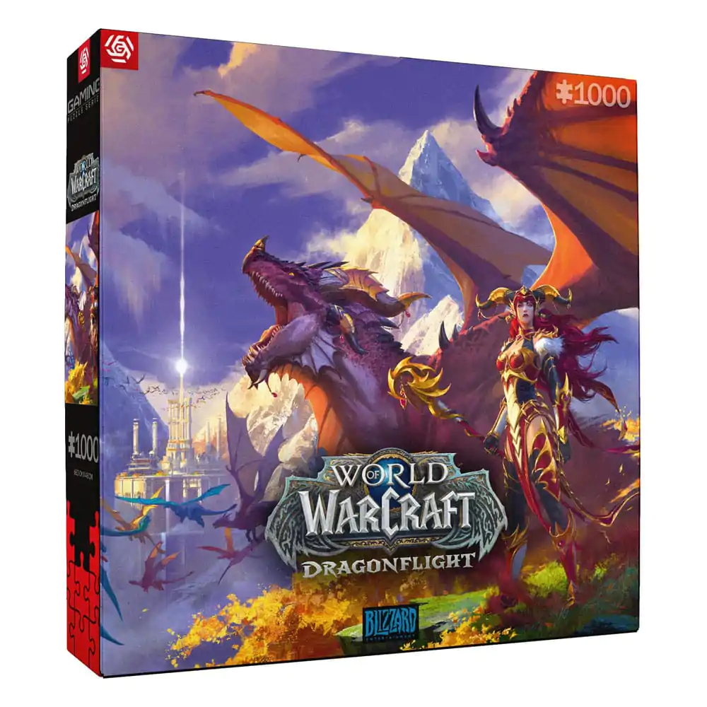 World of Warcraft Gaming Puzzle Dragonflight Alexstrasza (1000 pieces) product photo