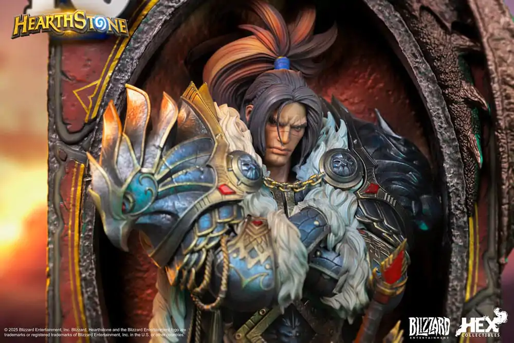 Hearthstone 3D Art Frame Statue Varian Wrynn 31 cm product photo