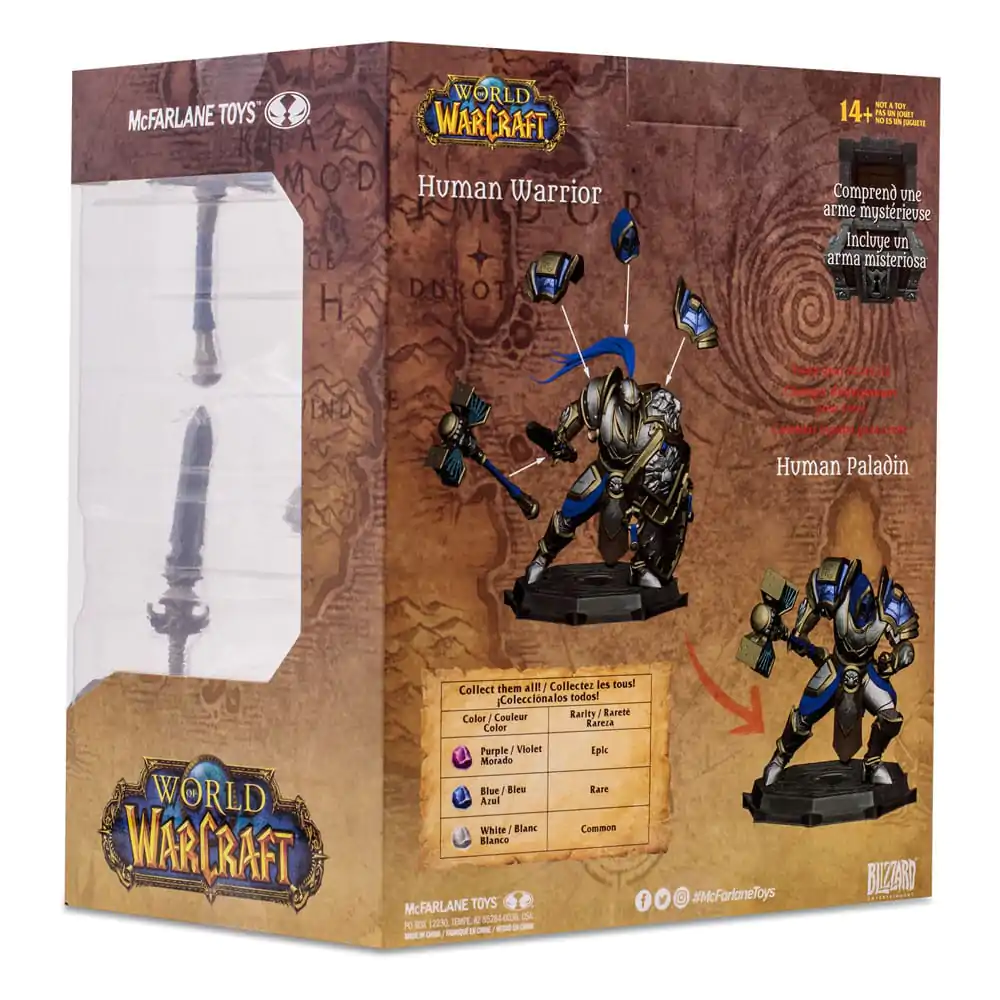 World of Warcraft Action Figure Human: Paladin / Warrior 15 cm product photo