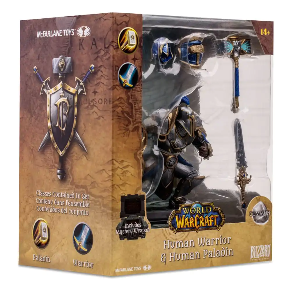 World of Warcraft Action Figure Human: Paladin / Warrior 15 cm product photo