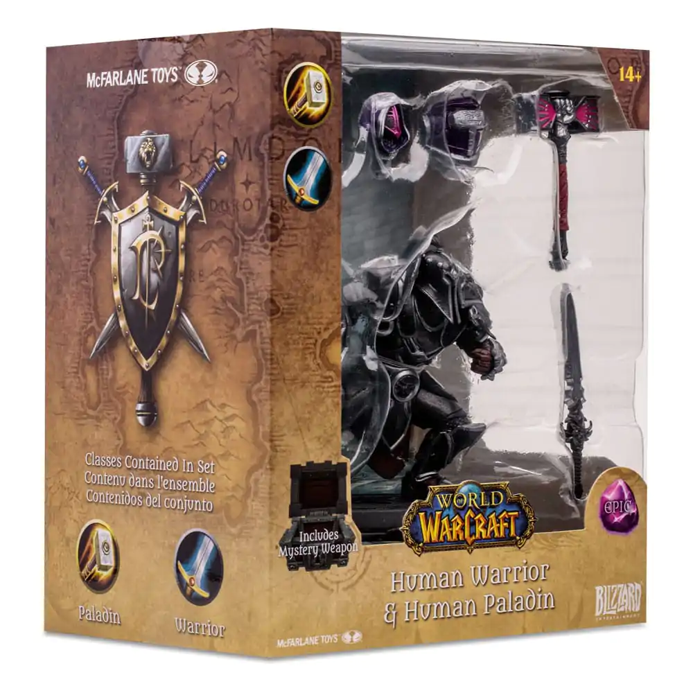 World of Warcraft Action Figure Human Paladin Warrior (Epic) 15 cm product photo