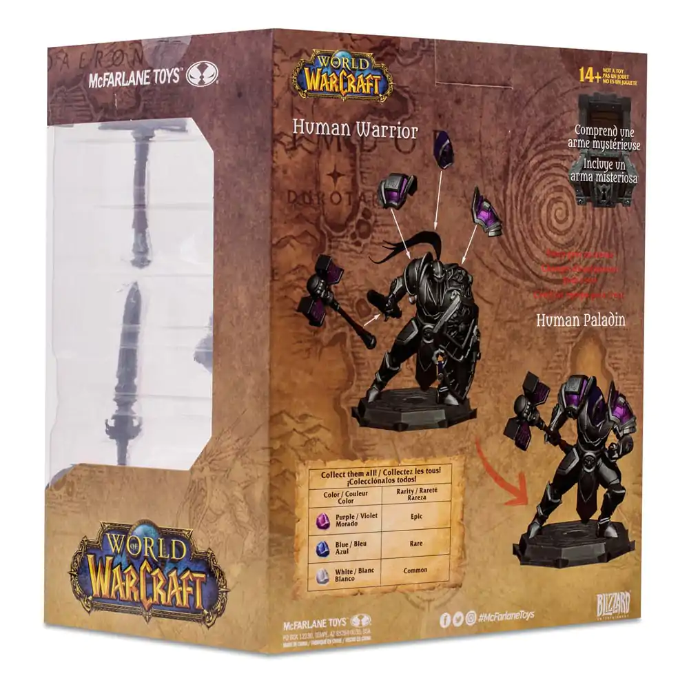 World of Warcraft Action Figure Human Paladin Warrior (Epic) 15 cm product photo