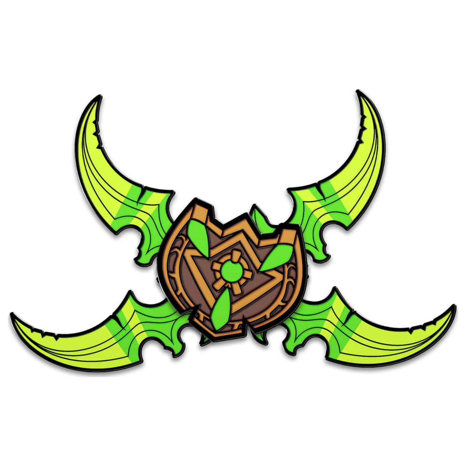 World Of Warcraft Pin Illidian Stormrage's Warglaives 5 cm            product photo