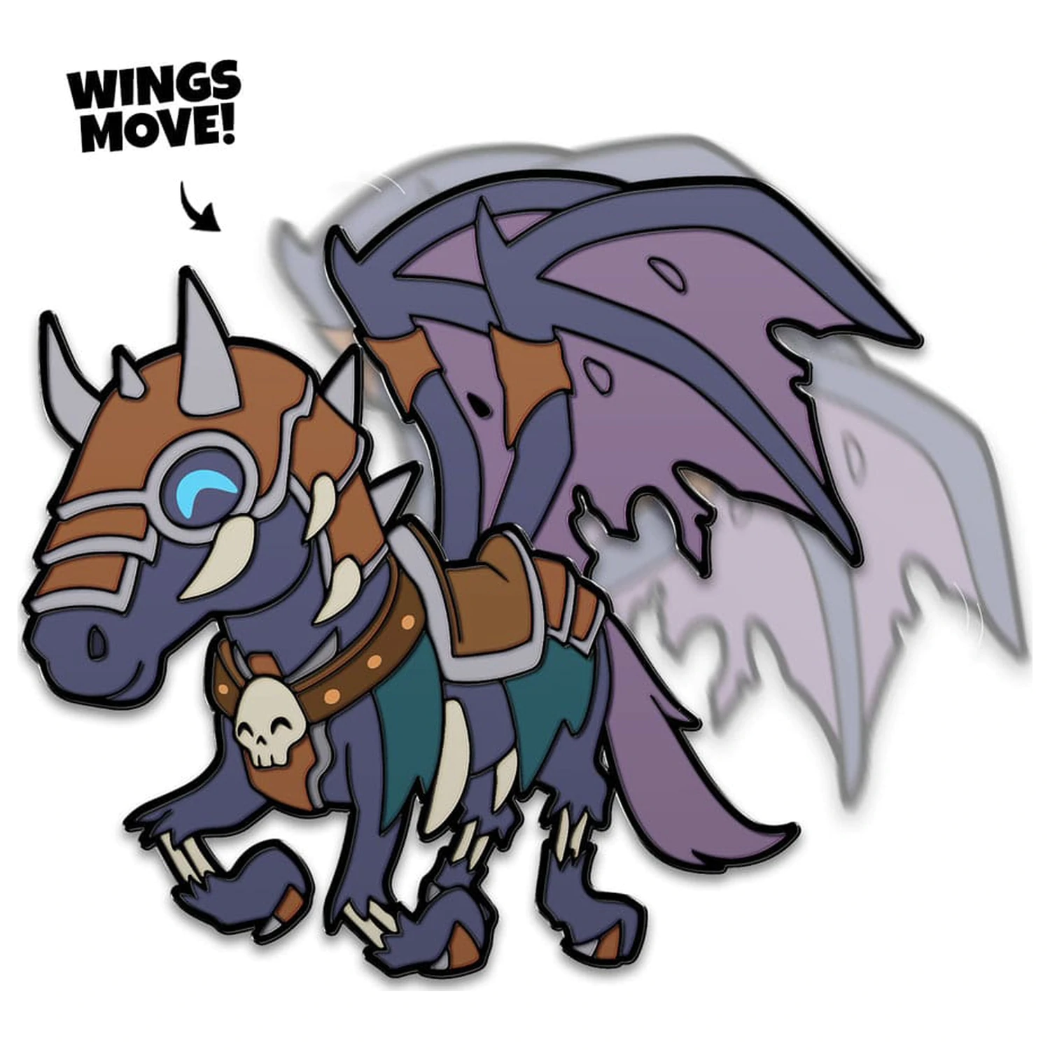 World Of Warcraft Pin Invincible 5 cm            product photo