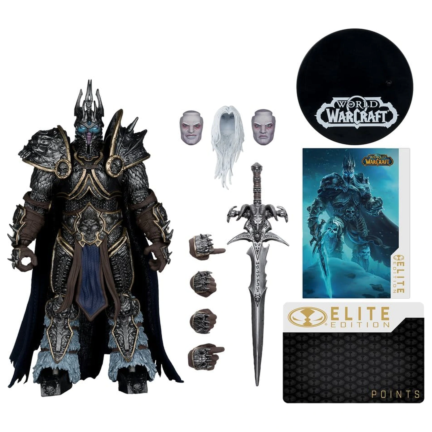 World of Warcraft McFarlane Elite Edition Action Figure Lich King #09 18 cm product photo