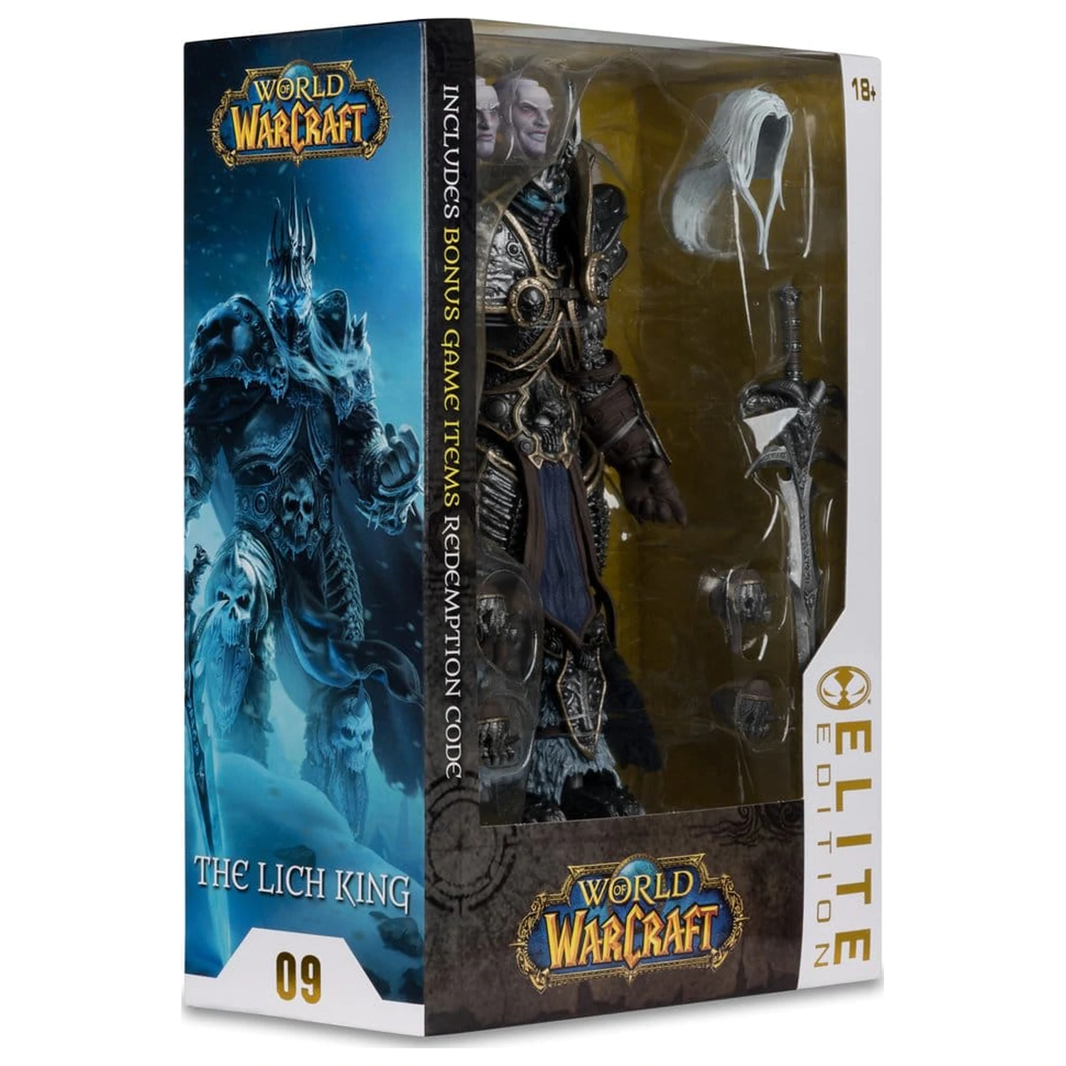 World of Warcraft McFarlane Elite Edition Action Figure Lich King #09 18 cm product photo