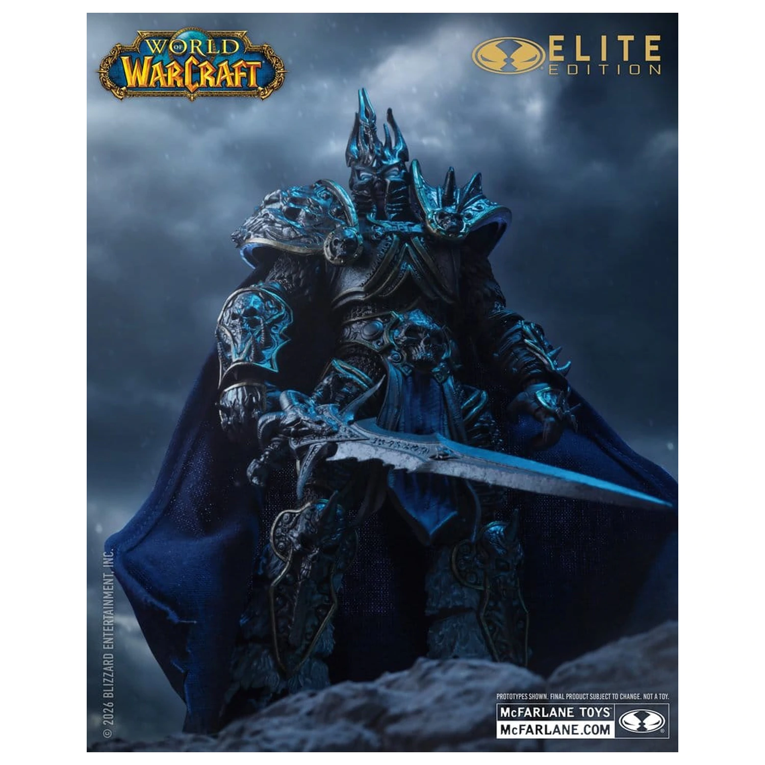 World of Warcraft McFarlane Elite Edition Action Figure Lich King #09 18 cm product photo