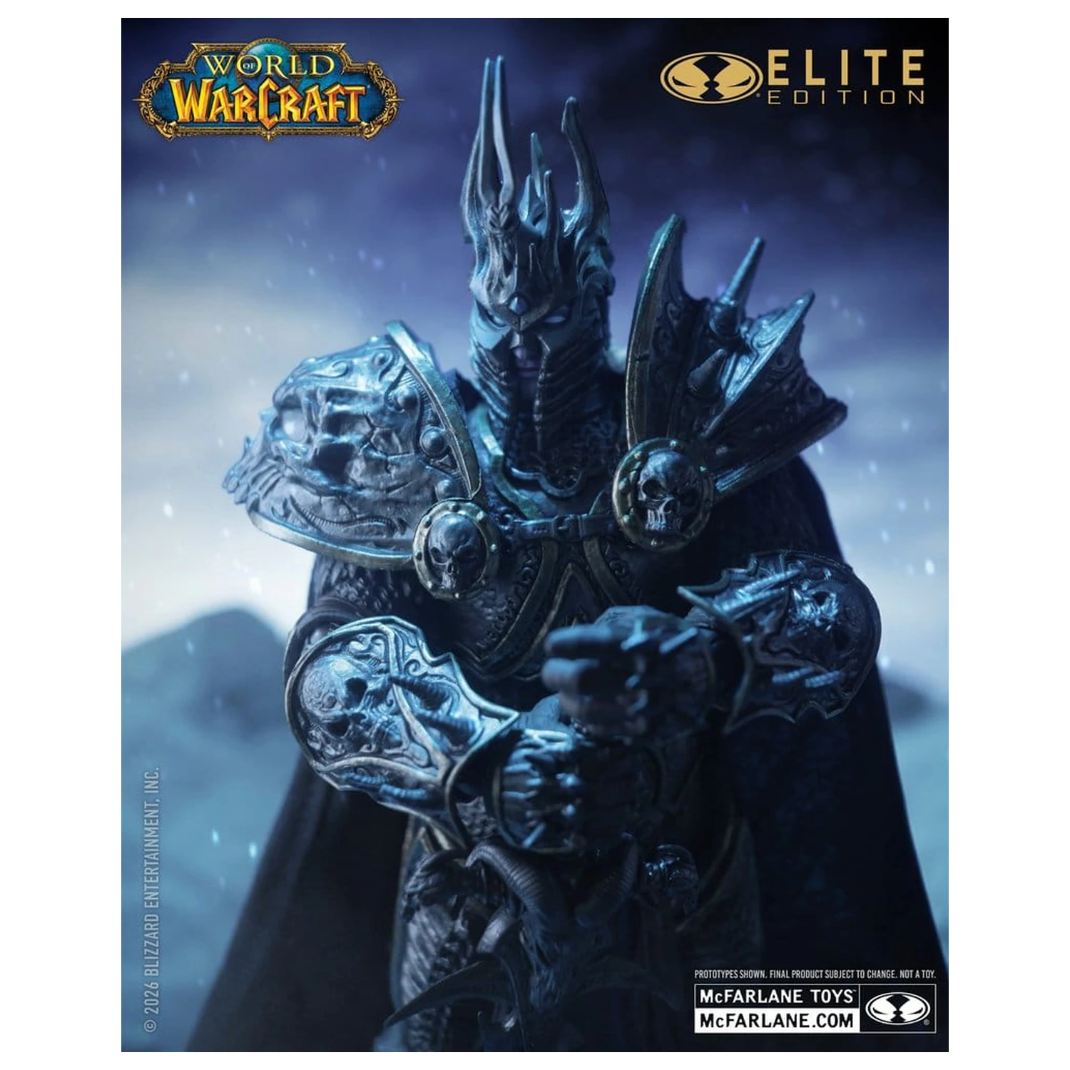 World of Warcraft McFarlane Elite Edition Action Figure Lich King #09 18 cm product photo