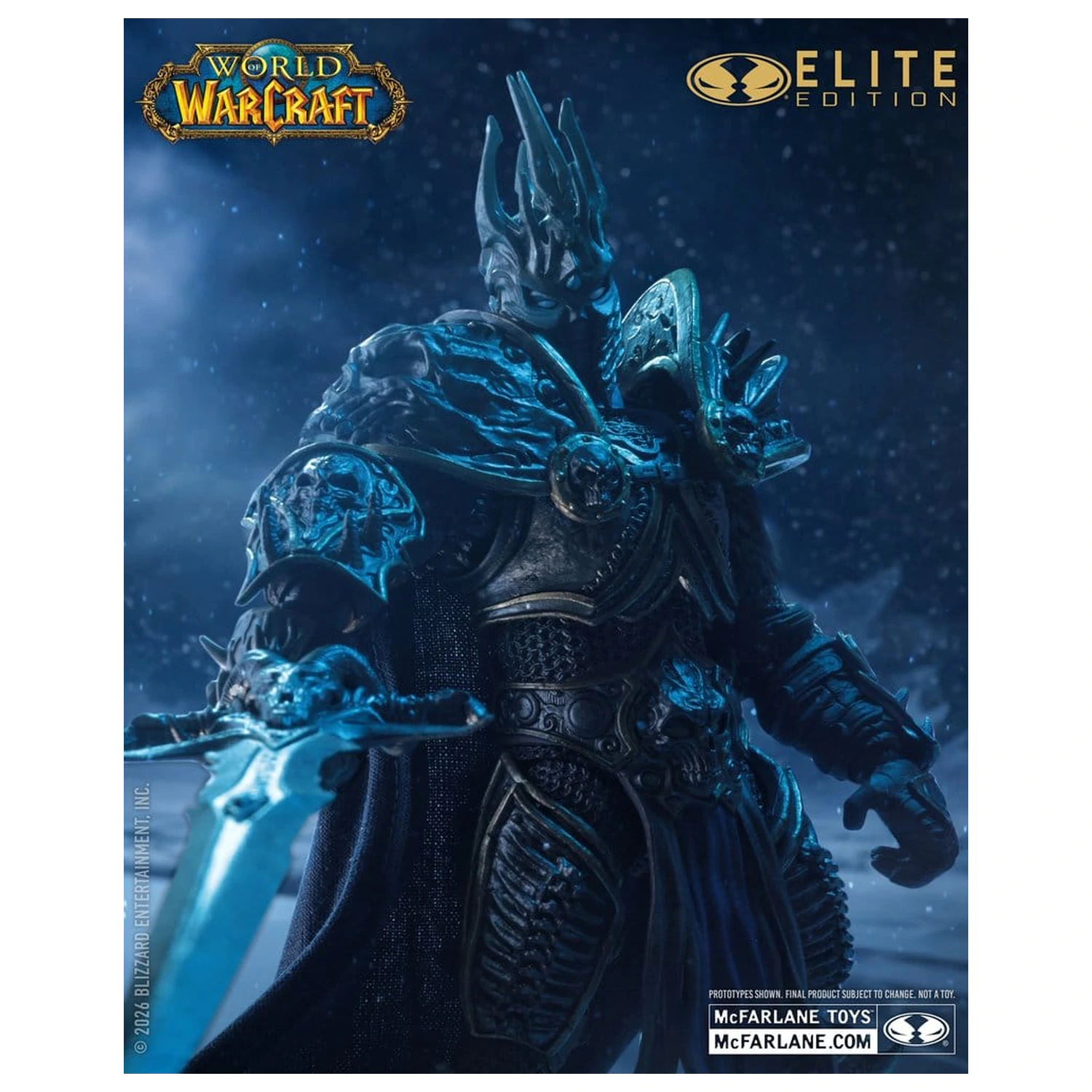 World of Warcraft McFarlane Elite Edition Action Figure Lich King #09 18 cm product photo