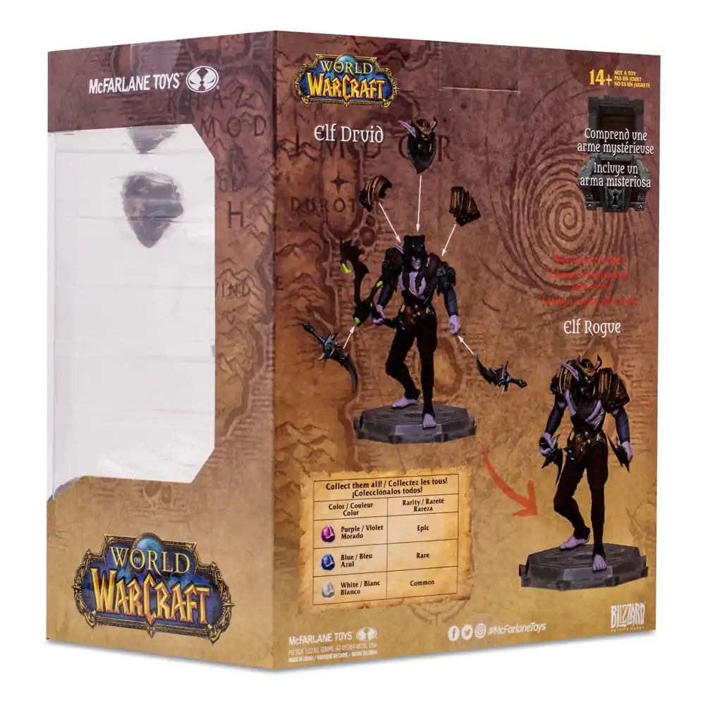 World of Warcraft Action Figure Night Elf Druid Rogue (Epic) 15 cm termékfotó