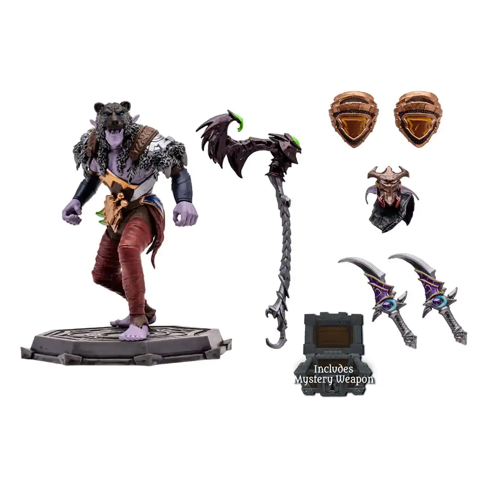 World of Warcraft Action Figure Night Elf Druid Rogue (Epic) 15 cm termékfotó