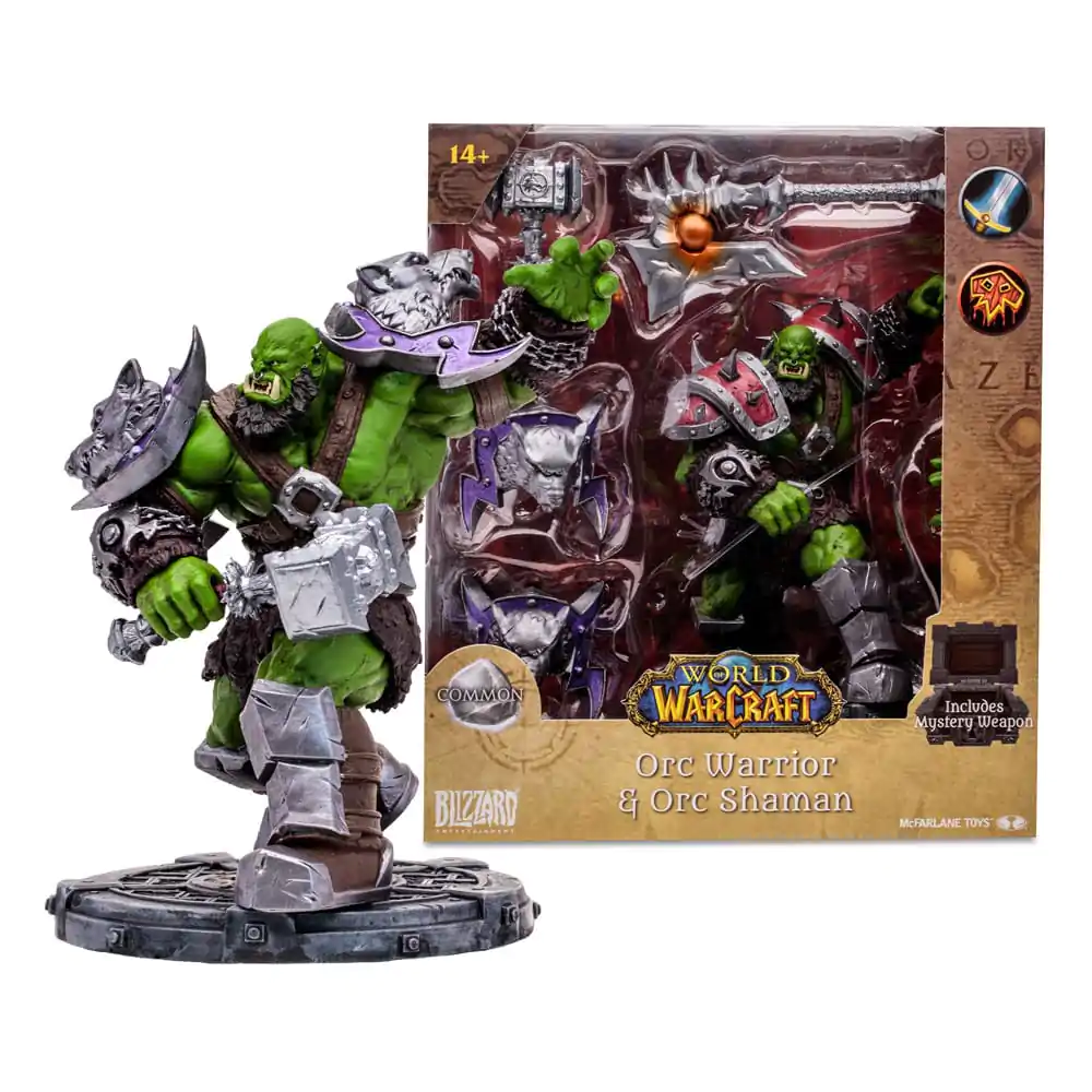 World of Warcraft Action Figure Orc: Shaman / Warrior 15 cm termékfotó