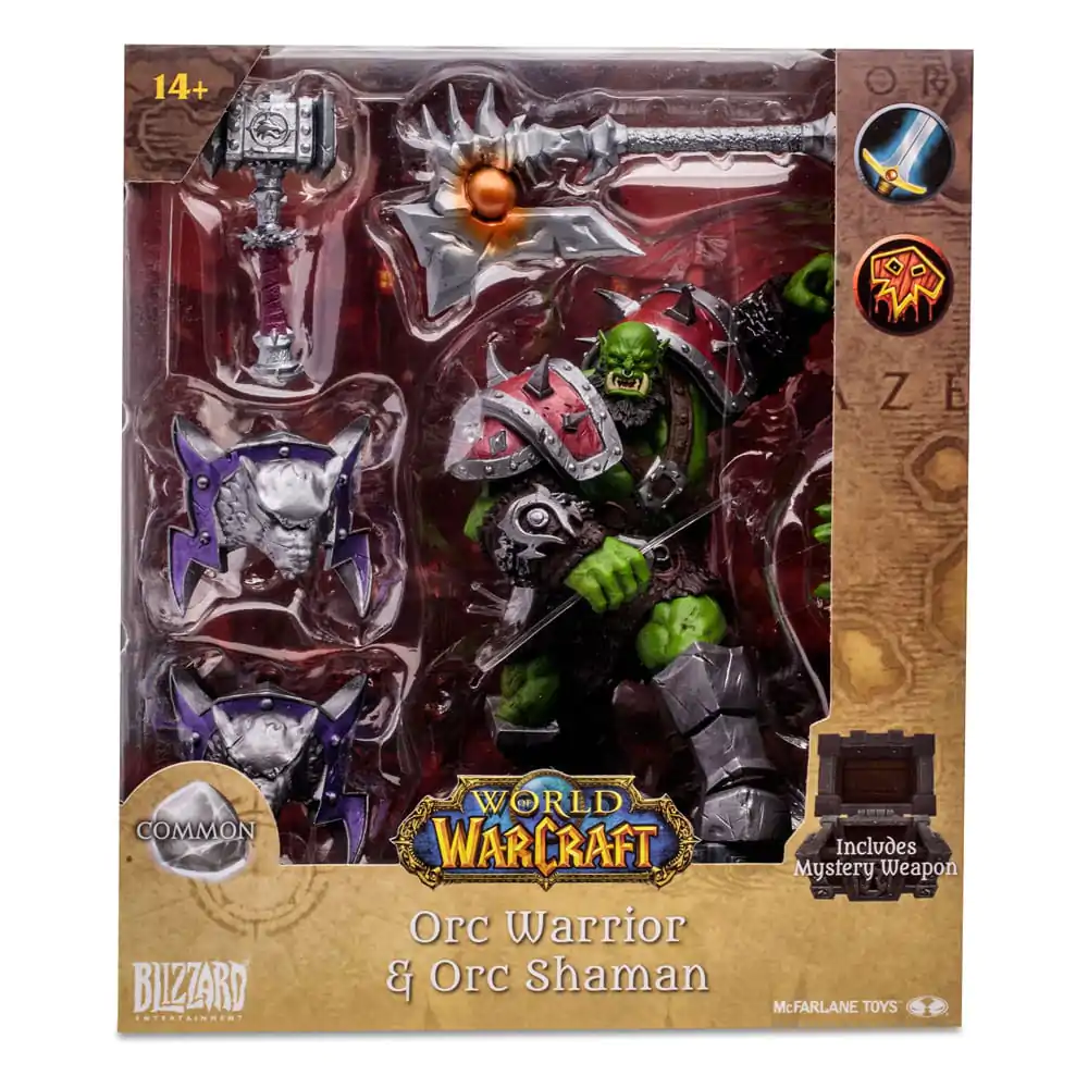 World of Warcraft Action Figure Orc: Shaman / Warrior 15 cm termékfotó