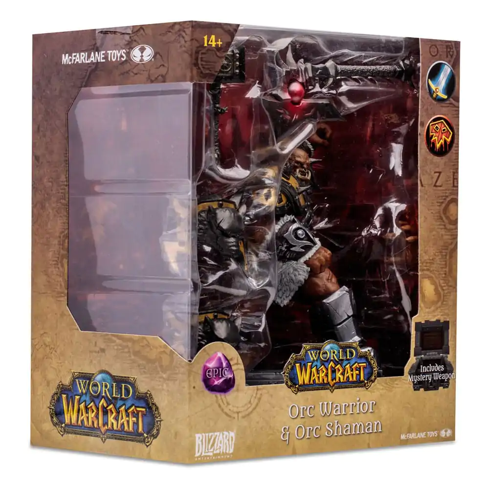World of Warcraft Action Figure Orc Shaman Warrior (Epic) 15 cm product photo