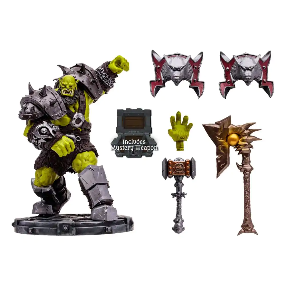 World of Warcraft Action Figure Orc Shaman Warrior (Rare) 15 cm product photo