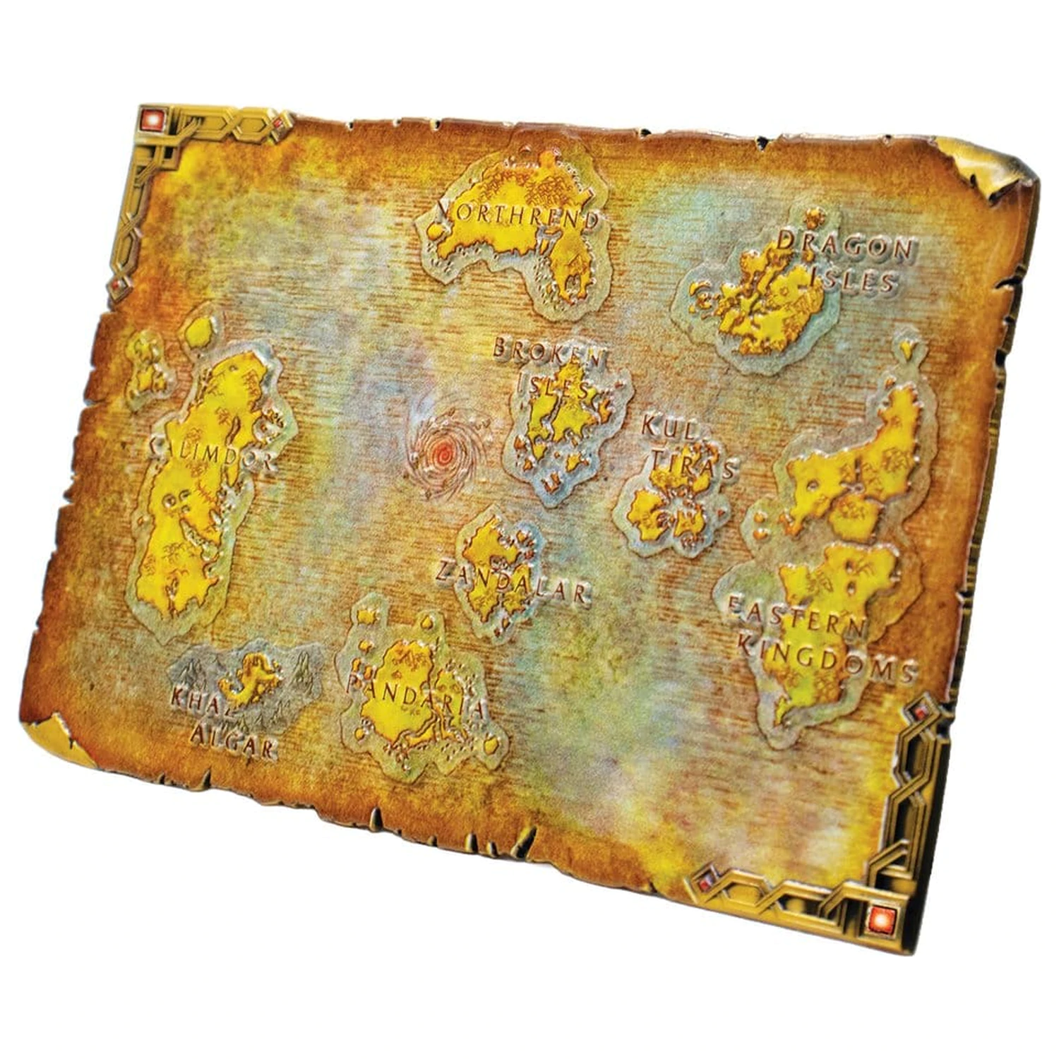 World of Warcraft Replica Metal Map of Azeroth Limited Edition 12 x 18 cm product photo