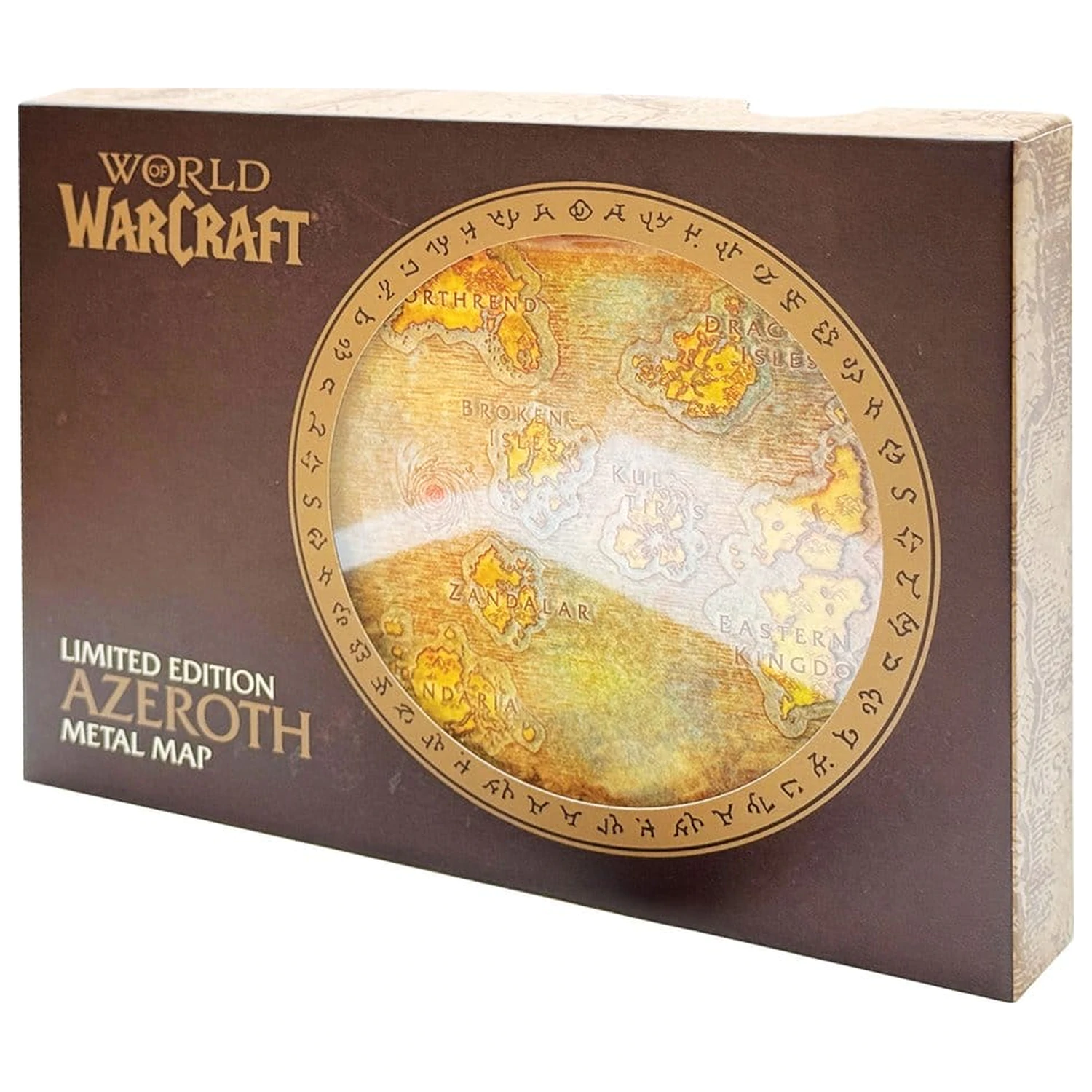 World of Warcraft Replica Metal Map of Azeroth Limited Edition 12 x 18 cm product photo